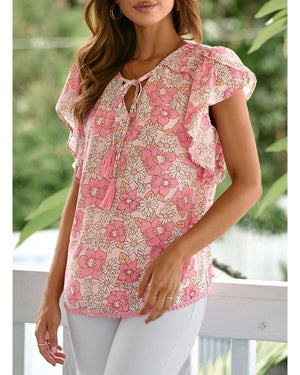 TERESE SATIN FEEL BLOUSE