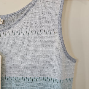 KNITTED SINGLET TOP