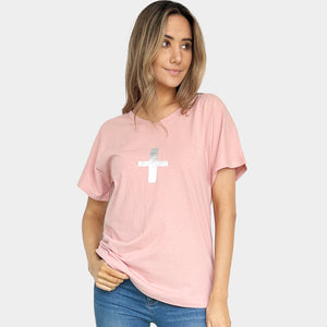 AMYIC CROSS TEE