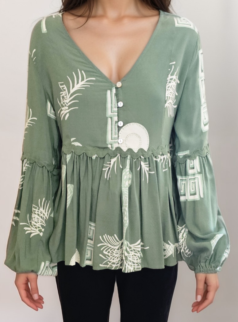 MOANA RIC RACK BLOUSE