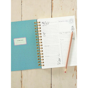 DAILY PLANNER/ TO DO - FOLK FLOWER