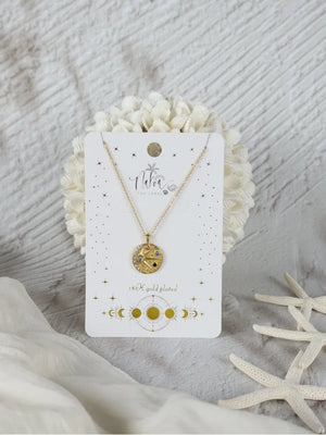 18K GOLD PLATED NECKLACE-STAR