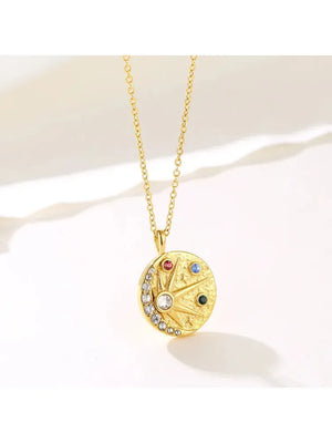 18K GOLD PLATED NECKLACE-STAR