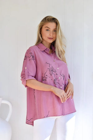 BUTTERFLY WHISPER BLOUSE