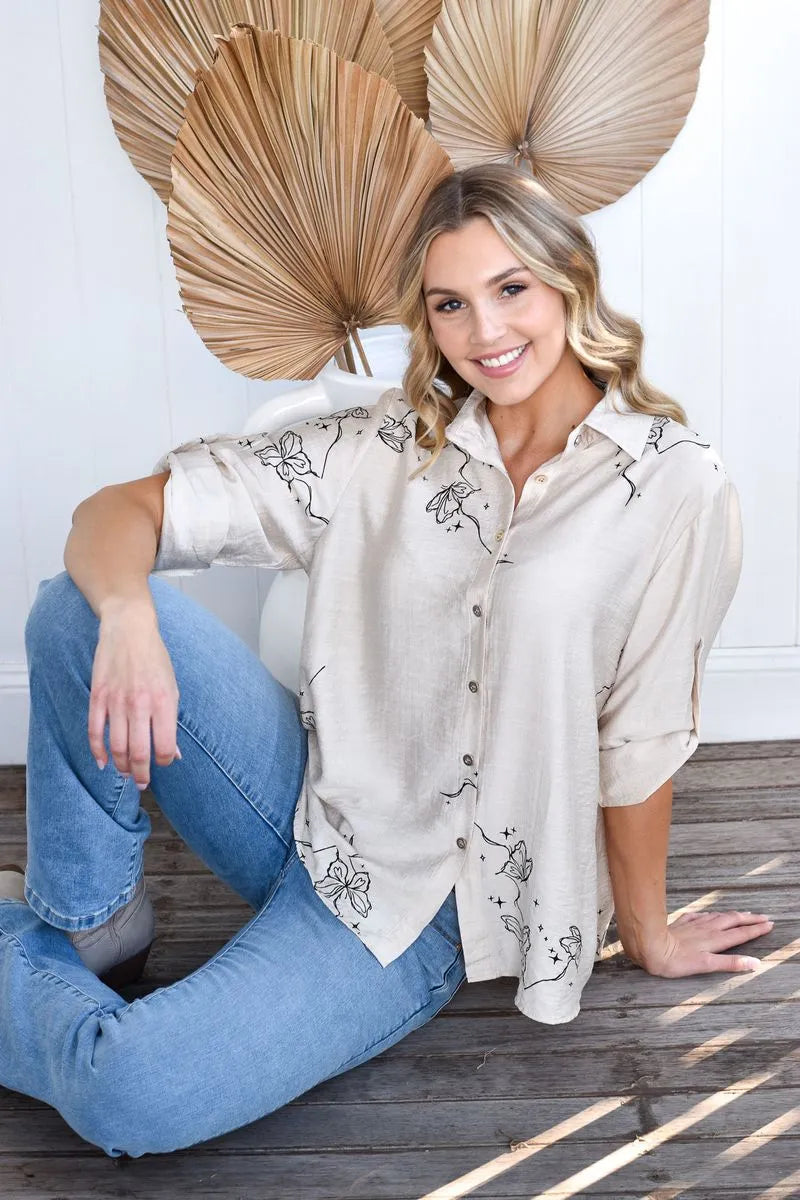 BUTTERFLY WHISPER BLOUSE