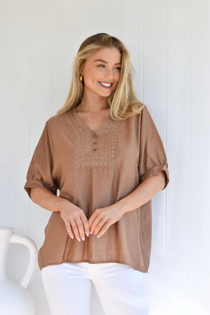 OVERSIZE TUNIC BLOUSE