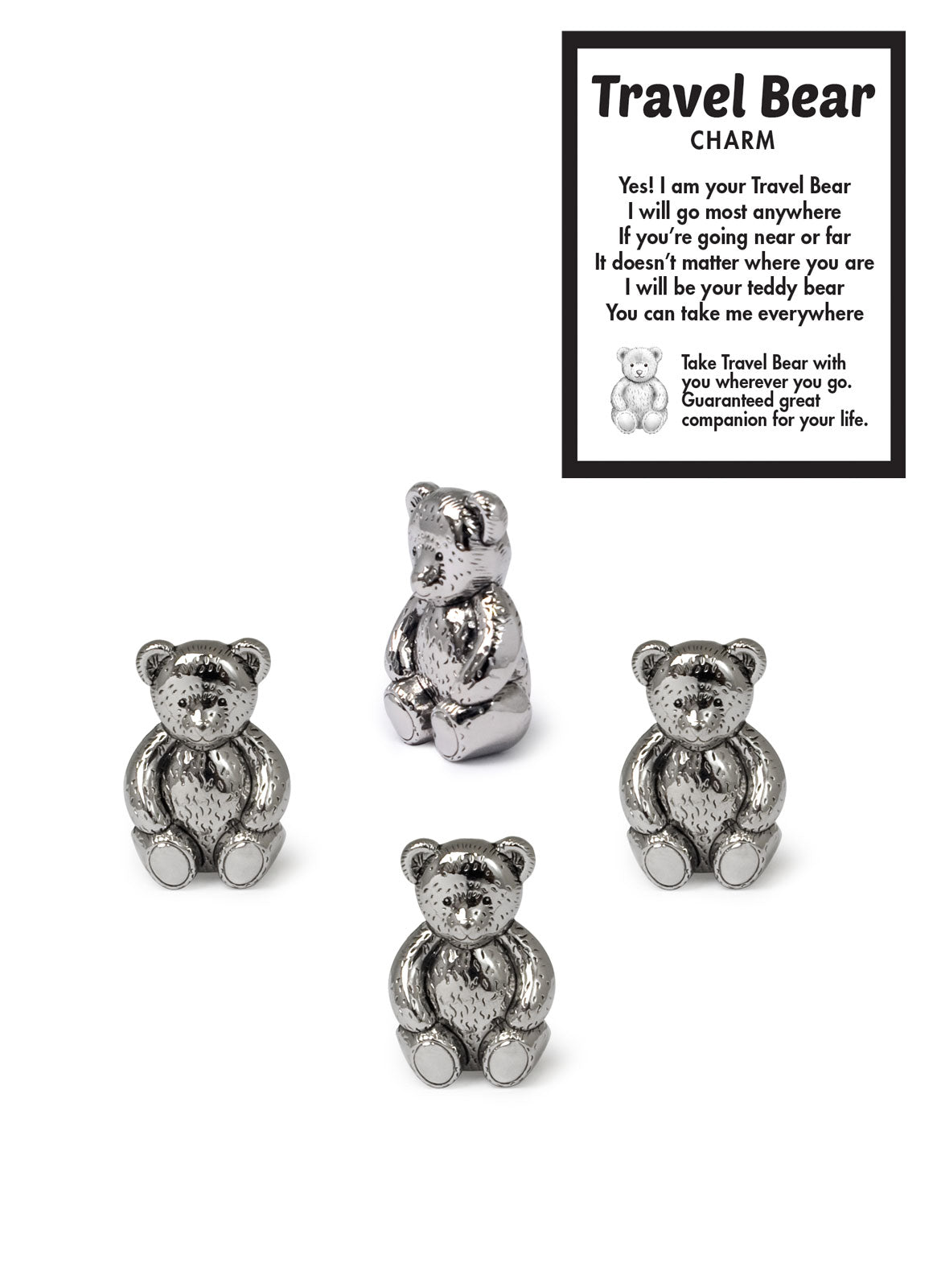 TRAVEL BEAR CHARMS