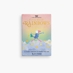 BXD AFFIRM CARDS A LITTLE BOX OF RAINBOWS