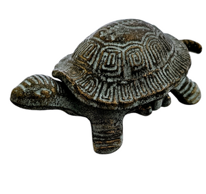 KEY HIDER - ANTIQUE TURTLE GOLD