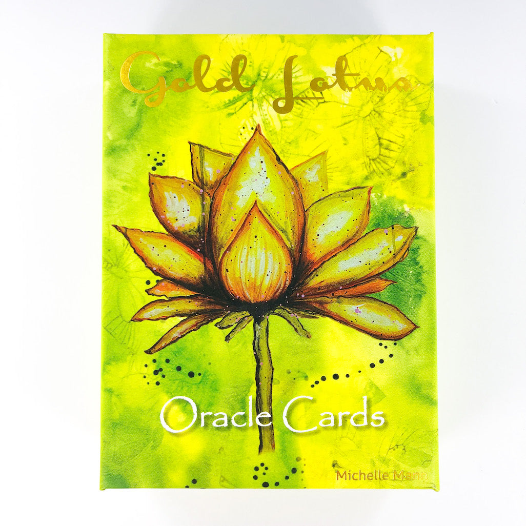 GOLD LOTUS ORACLE CARDS