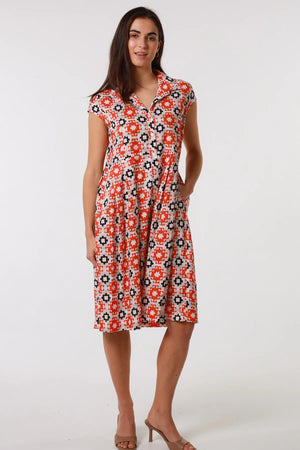 ARLINGTON  COTTON MIDI DRESS