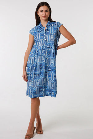 ARLINGTON  COTTON MIDI DRESS