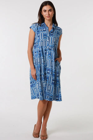 ARLINGTON  COTTON MIDI DRESS