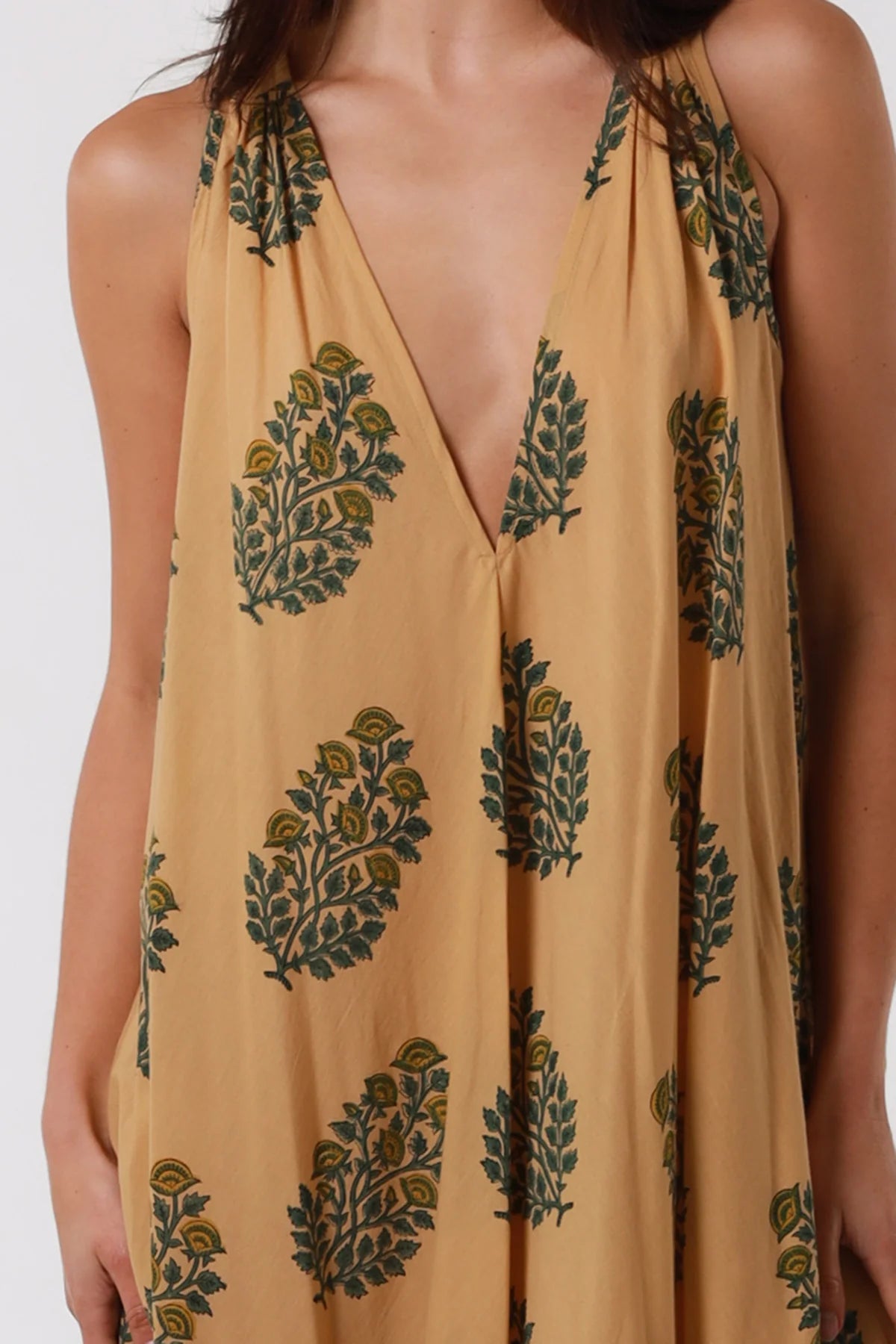 JERICHO COTTON MAXI SLIP DRESS