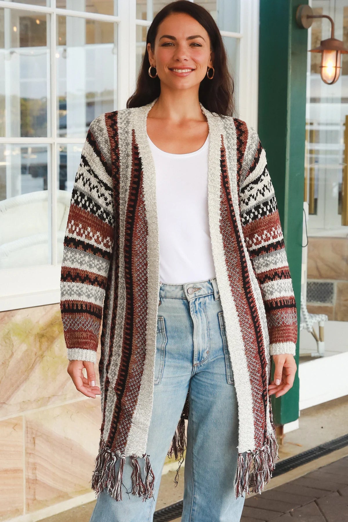 LOUISE BOHO KNIT JACKET