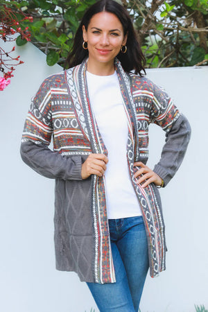 LIGHT WEIGHT BOHO CARDIGAN