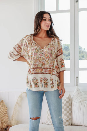 JAIPUR BUTTONUP TOP