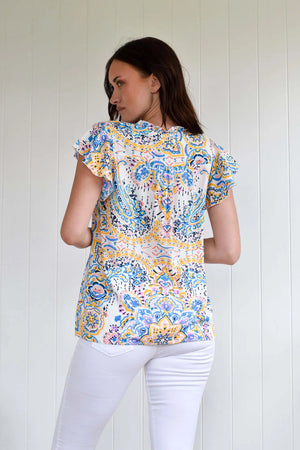 ALLIE/EVE RAYON BLOUSE