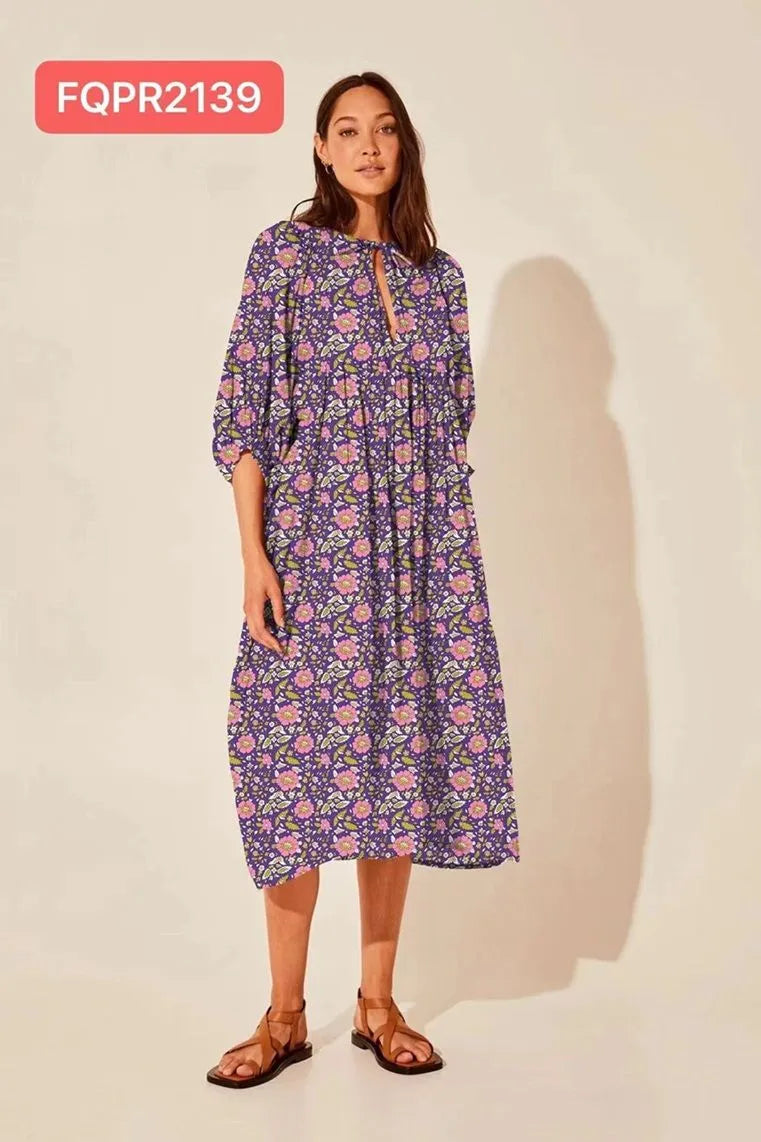 MOINA MIDI DRESS