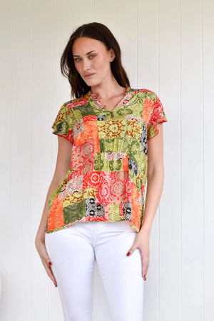 ALLIE/EVE RAYON BLOUSE