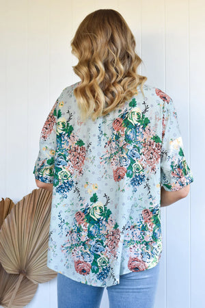 ISLAND / BLISS  BOUTIQUE BLOUSE