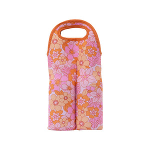 PICNIC WINE COOLER BAG - RETRO