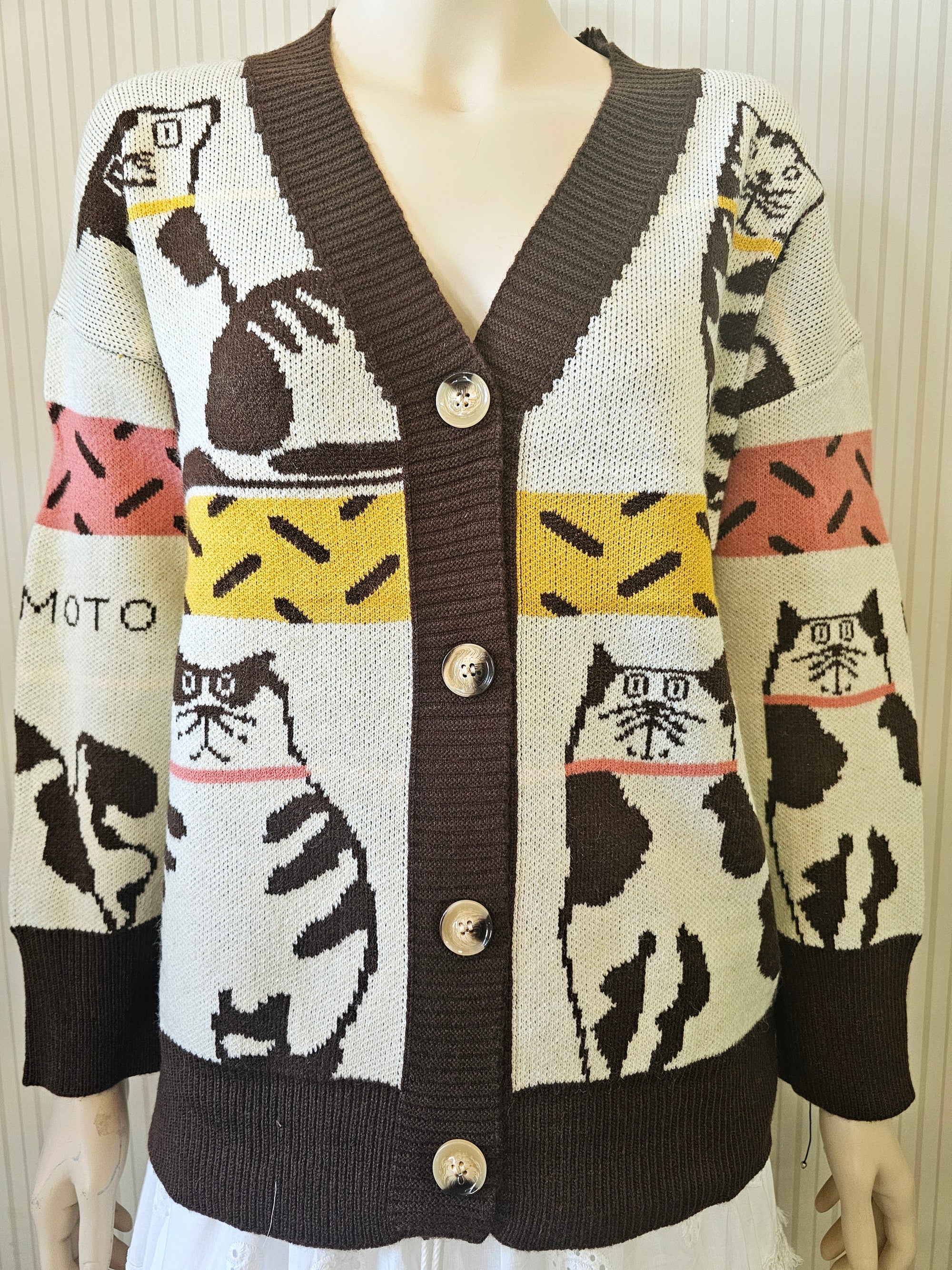 TAYLOR CAT CARDIGAN