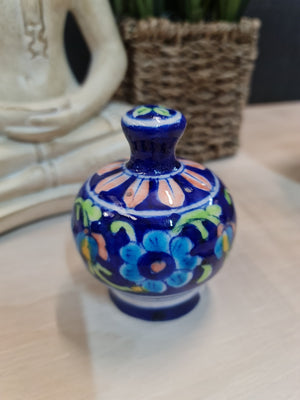 JAIPUR  POTTERY INCENCE HOLDER