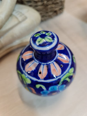 JAIPUR  POTTERY INCENCE HOLDER