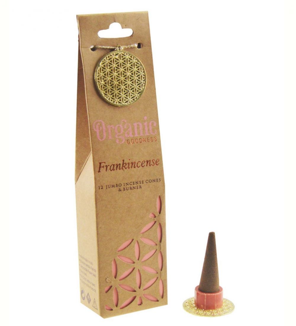 ORGANIC GOODNESS CONES - FRANKINCENSE