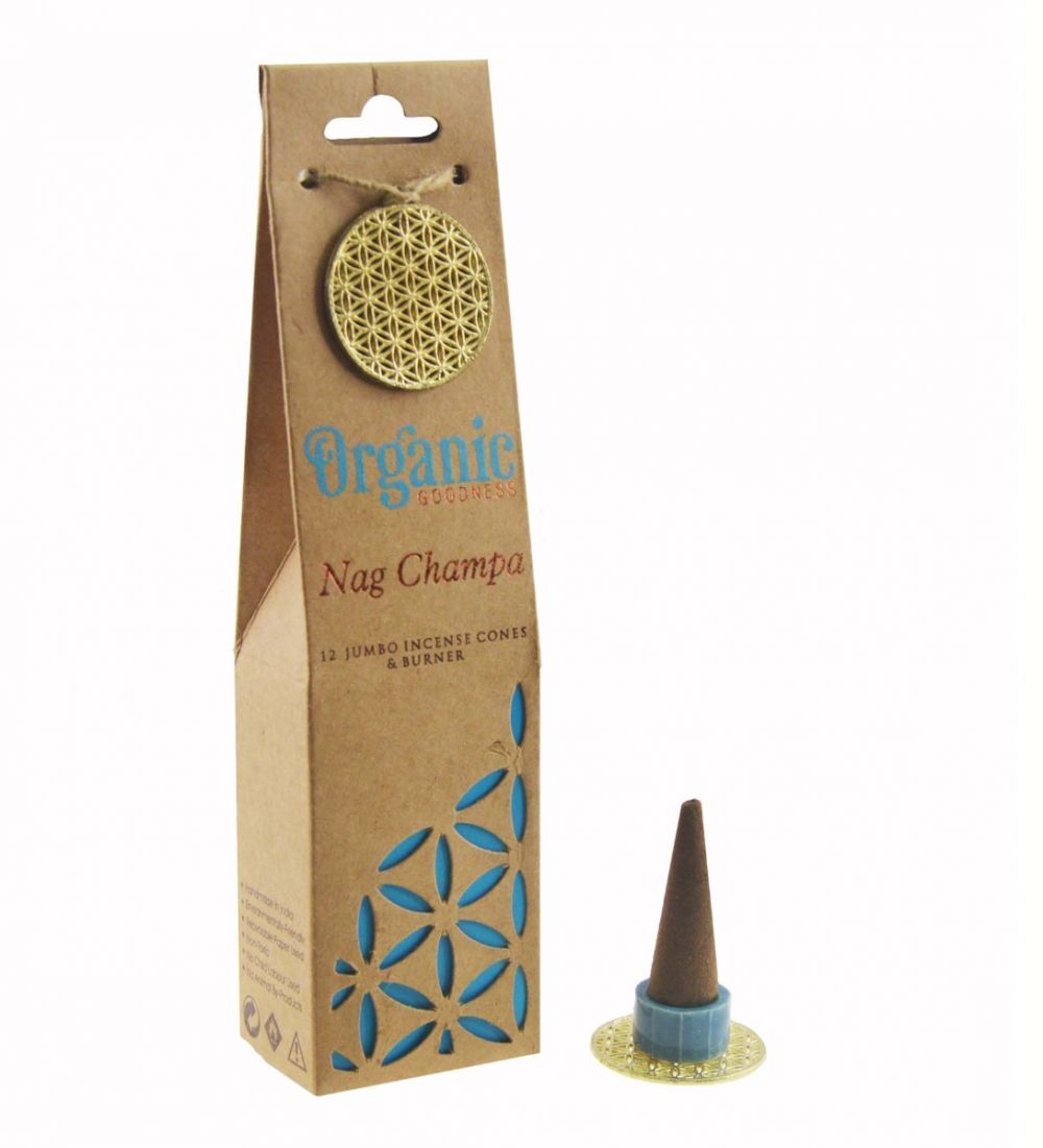 ORGANIC GOODNESS CONES - NAG CHAMPA