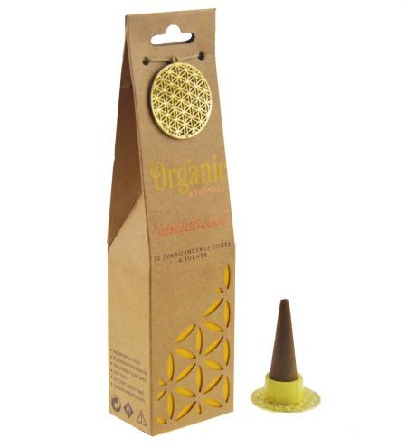 ORGANIC GOODNESS CONES - SANDALWOOD